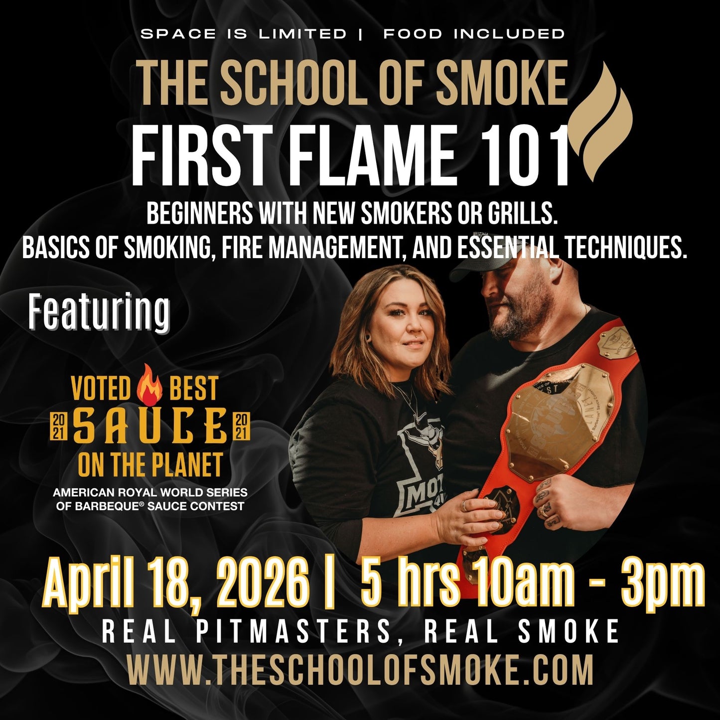 School Of Smoke: First Flame 101 April 18,2026